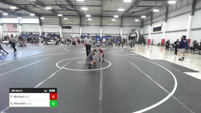 62 lbs Rr Rnd 3 - Fitz Moreno, Red Wave WC vs Stetson Morales, BlackCat WC