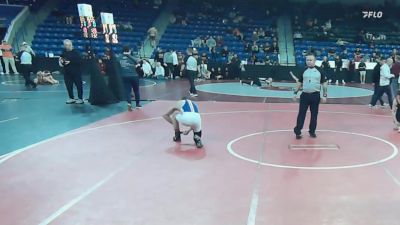 120 lbs Consi Of 32 #2 - Kaiden Cook, Cranston West vs Dylan DeLuca, Ashland