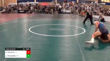 Match - Angel Sanchez, Pitman Wrestling Academy vs Joseph Fernandez, Birmingham Charter