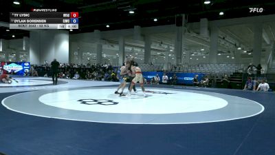63 kg Champ. Rd Of 16 - Ty Lydic, Nyac vs Dylan Sorensen, Eastside United Wrestling Club