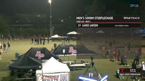 Men's 3k Steeplechase, Finals 8