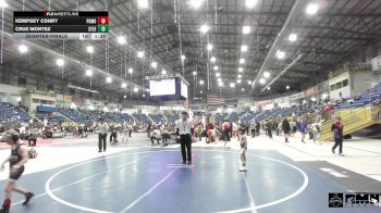 49 lbs Quarterfinal - Kempsey Conry, Pomona Elite vs Cruz Montez, Steel City Reloaded WC