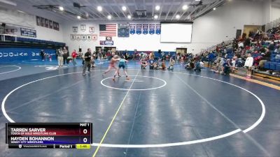 92 lbs Round 2 - Tarren Sarver, Touch Of Gold Wrestling Club vs Hayden Bohannon, Windy City Wrestlers