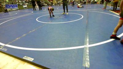 49 lbs Semifinal - Parker Glass, Panther Youth Wrestling-CPR vs Slade Shelton, Benton Parks Youth Wrestling