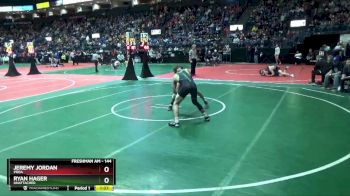 144 lbs Semifinal - Ryan Hager, Unattached vs Jeremy Jordan, PROA