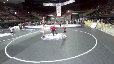 135 lbs Semis - Kaleb Johnson vs Stefan Matt, LAWC