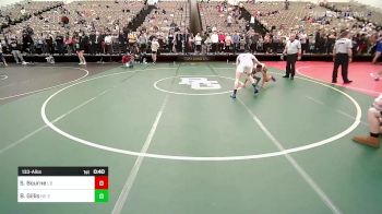 133-A lbs Consi Of 4 - Shawn Bourne, Long Beach vs Brady Gillis, NE Elite