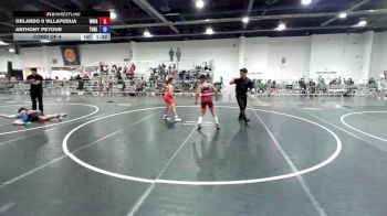 100 lbs Consi Of 4 - Orlando II Villapudua, Wright Wr Ac vs Anthony Peyour, Turlock Wrestling