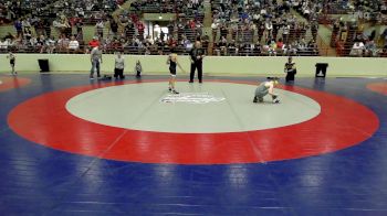 68 lbs Round Of 16 - Theodore Wheat, Cavalier Wrestling Club vs Gage Garner, Troup Wrestling