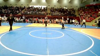 84 lbs Final - Price Cunningham, Barnsdall Youth Wrestling vs Grace Halbert, Berryhill Wrestling Club