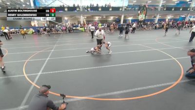 113 lbs Champ. Round 3 - Henry Golembiewski, Unattached vs Austin Boltinghouse, Unattached