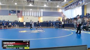 144 lbs 1st Place Match - Porter Vaughn, Tupelo High School vs Tripp Nowlin, Saltillo