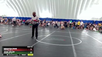 84 lbs Round 5 (8 Team) - Eddie Zeller, Killer Elite vs Brighton Prine, Ohio Gold 10k