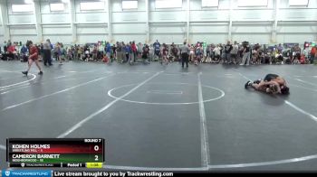 96 lbs Round 7 (8 Team) - Cameron Barnett, Neighborhood vs Kohen Holmes, Wrestling Mill