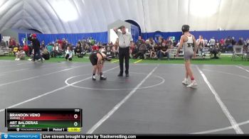 110 lbs Round 1 (10 Team) - Art Balderas, Gotcha vs Brandon Veno, Warner