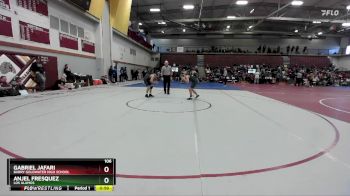 106 lbs Cons. Round 2 - Anjel Fresquez, Los Alamos vs Gabriel Jafari, Barry Goldwater High School