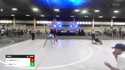 126 lbs Consi Of 16 #2 - Uriah Hawkins, Granite WC vs Joseph Jeon, Rancho Bernardo WC