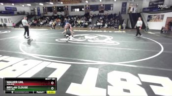 197 lbs Cons. Semi - Brylan Clouse, Lake Erie vs Walker Uhl, Ashland