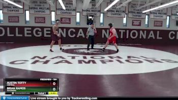 184 lbs Round 1 - Brian Ramos, Augsburg vs Austin Totty, Central