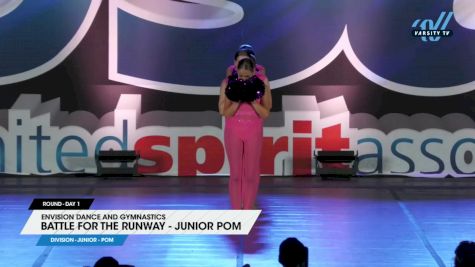Envision Dance and Gymnastics - Battle for the Runway - Junior Pom [2025 Junior - Pom Day 1] 2025 USA All Star Dance Super Nationals