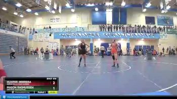 170 lbs Cons. Round 4 - Mason Rasmussen, Owyhee High School vs Hunter Herrera, Idaho Falls High School