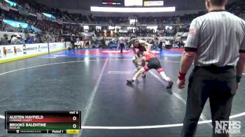 1A-4A 138 Semifinal - Austen Mayfield, Cleburne County vs Brooks Balentine, Deshler