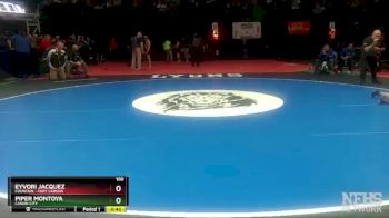 100 lbs Cons. Semi - Eyvori Jacquez, Fountain - Fort Carson vs Piper Montoya, Canon City