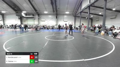 105 lbs Rr Rnd 1 - Immanuel Vanderpool, Legacy Wrestling vs Cooper Saine, Grindhouse Wrestling