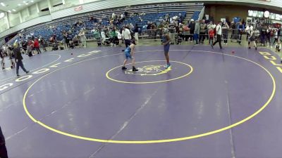 10U Boys - 71 lbs Cons. Round 4 - Calvin Greer III, Contenders Wrestling Academy vs Bufored Jr Meade, Contenders Wrestling Academy