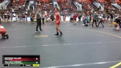 155 lbs Champ. Round 2 - Malcolm Wright, Glasgow Wrestling Academy vs Anthony Najjar, Unattached