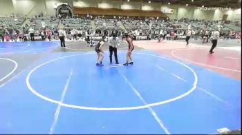 94 lbs Rr Rnd 2 - Arianna Flores, Warriors Of Christ (WOC) vs Keanna Conrad, East Idaho Elite