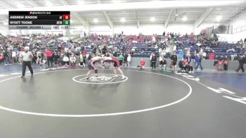 190 lbs Champ. Round 1 - Andrew Jenson, American Fork vs Wyatt Toone, Skyridge
