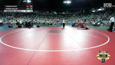 B5A-157 lbs 3rd Place Match - Kaden Nation, Collinsville vs Robert Miller, Edison Prep