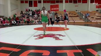 G 155 lbs Finals (2 Team) - Khloe Padilla, Smith Center HS vs Aurora Gray, Wathena-Riverside HS