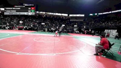 75 lbs Champ. Round 1 - Rowan Williams, BEA2 vs Cruz Perez, XGWA
