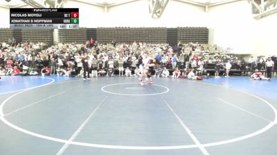 184-A lbs Quarterfinal - Nicolas Moyoli, DC Trained vs Jonathan S Hoffman, Kellenberg