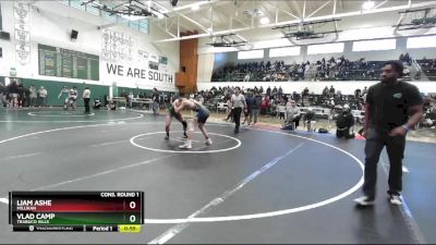 165 lbs Cons. Round 1 - Vlad Camp, Trabuco Hills vs Liam Ashe, Millikan