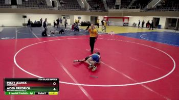 126 lbs 17th Place Match - Mikey Jelinek, Stillwater vs Aiden Friedrich, Kasson-Mantorville