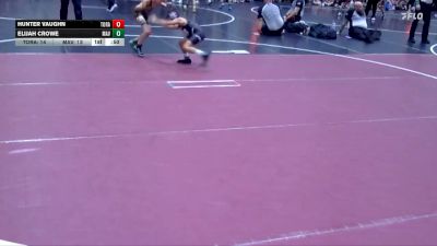 53 lbs Round 3 (6 Team) - Hunter Vaughn, Top Rank vs Elijah Crowe, Maverick