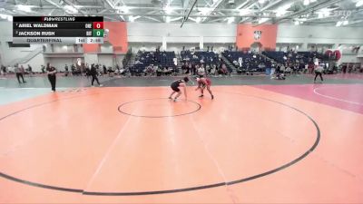 133 lbs Quarterfinal - Ariel Waldman, Oneonta State vs Jackson Rush, RIT