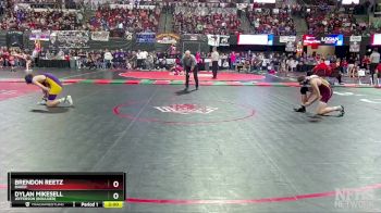 Champ. Round 1 - Dylan Mikesell, Jefferson (Boulder) vs Brendon Reetz, Baker