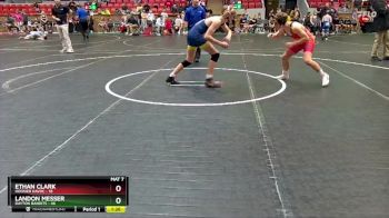 130 lbs Semis (4 Team) - Ethan Clark, Hoosier Havoc vs Landon Messer, Dayton Bandits