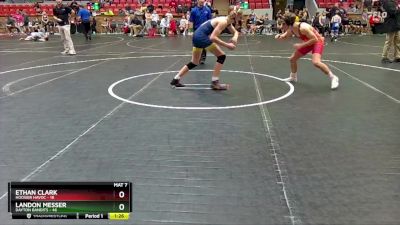 130 lbs Semis (4 Team) - Ethan Clark, Hoosier Havoc vs Landon Messer, Dayton Bandits