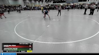 130 lbs Champ. Round 3 - Angelina Pena, Michigan vs Samantha Sachs, Legacy Wrestling Center