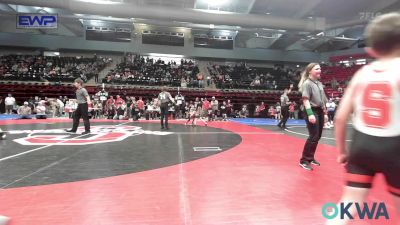 67 lbs Consi Of 4 - Cannon Stockton, Morris Wrestling Association vs Ryu Josserand, Owasso Takedown Club