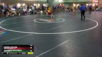 160 lbs Placement Matches (16 Team) - Jayden Coulter, Nebraska Broskis vs Zymarion Hollyfield, MXW Black