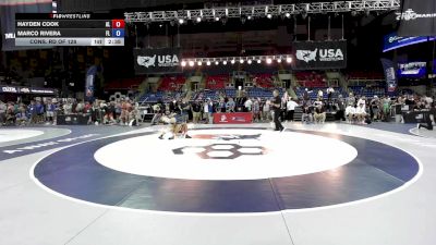 144 lbs Cons. Rd Of 128 - Hayden Cook, AL vs Marco Rivera, FL