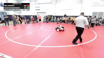 133 lbs Semifinal - Joey Johnson, Front Royal WC-MS vs Jacob Schwartzbeck, EP Rattlers-MS