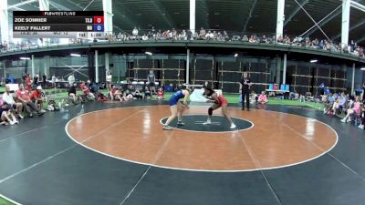 145 lbs Zoe Sonnier, Texas Blue vs Keely Fallert, Missouri