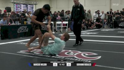 Giovanni Rosales vs Marcus Wilson 2026 ADCC West Coast Trials